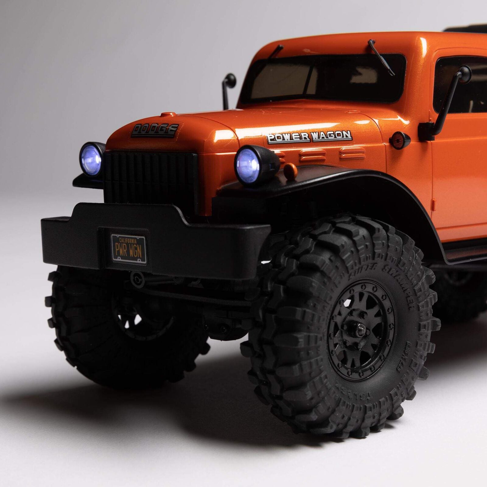 SCX24 40's 4 Door Dodge Power Wagon, Orange:1/24 4WD-RTR