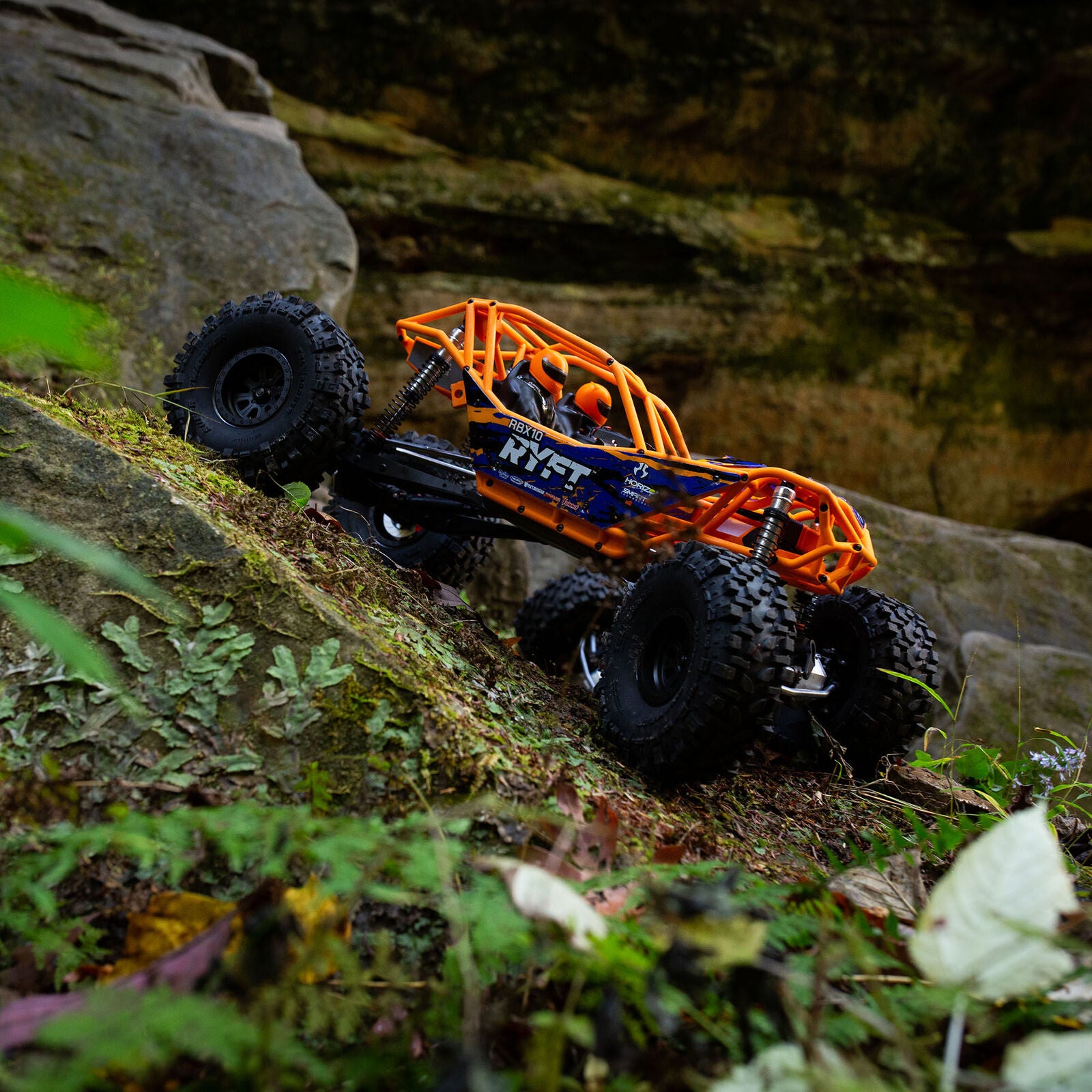 1/10 RBX10 Ryft 4WD Brushless Rock Bouncer RTR, Orange