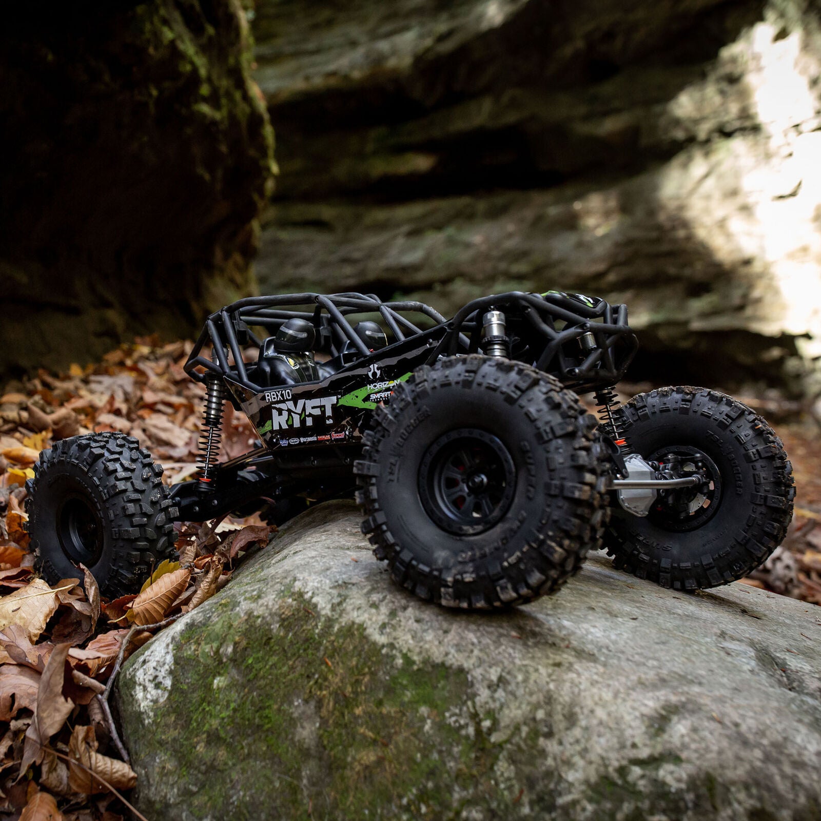 1/10 RBX10 Ryft 4WD Brushless Rock Bouncer RTR, Black