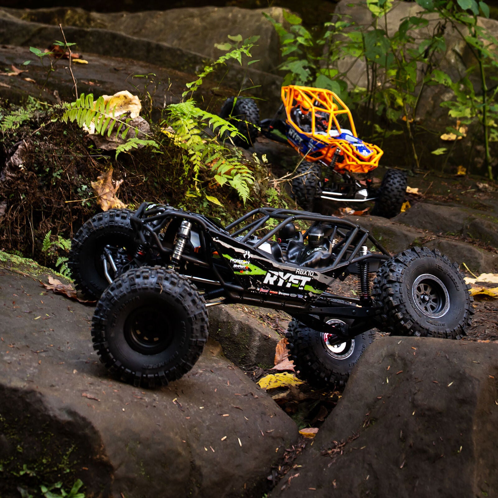 1/10 RBX10 Ryft 4WD Brushless Rock Bouncer RTR, Black