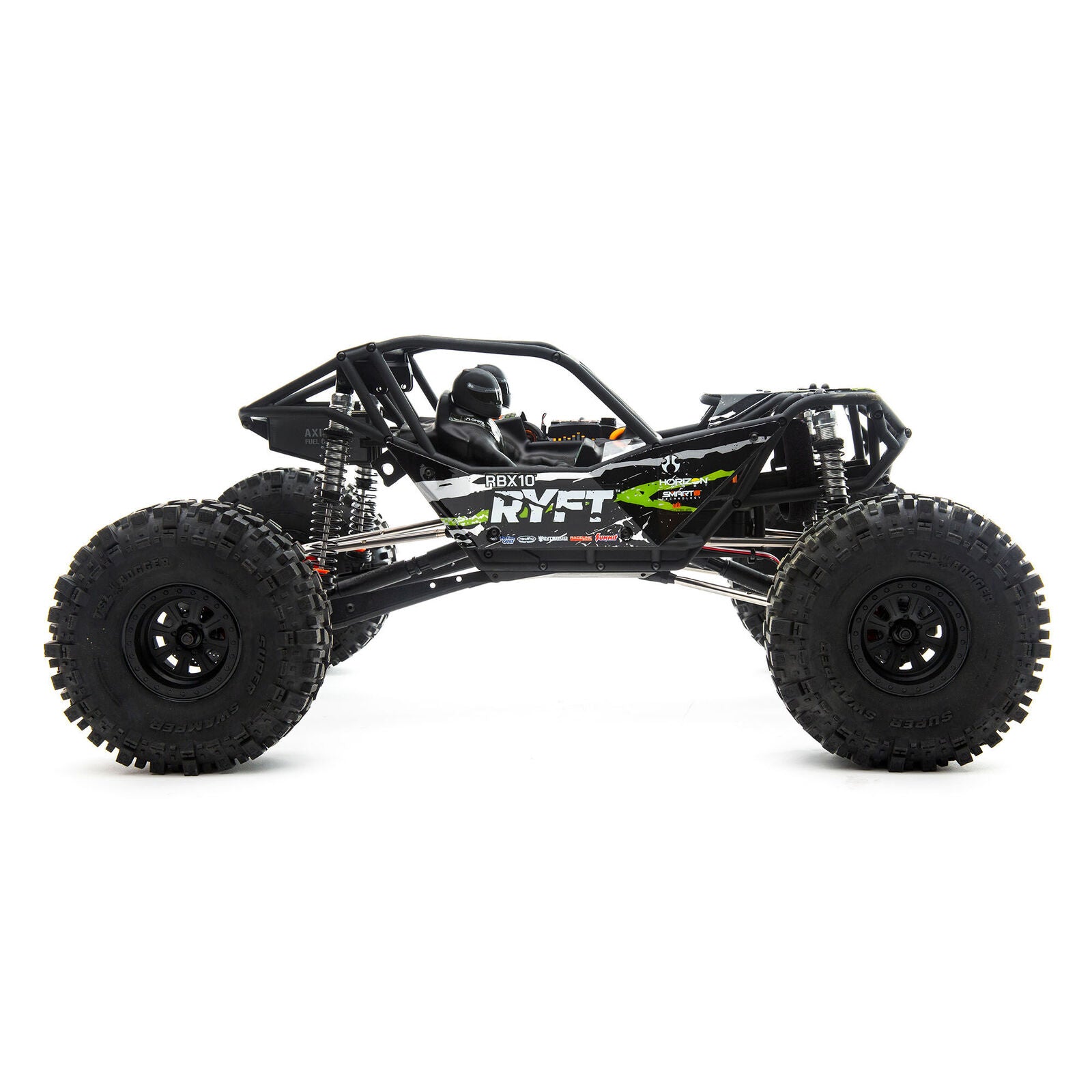 1/10 RBX10 Ryft 4WD Brushless Rock Bouncer RTR, Black