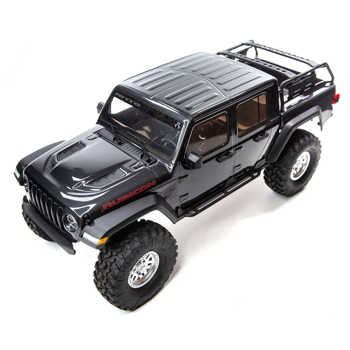 1/10 SCX10 III Jeep JT Gladiator Rock Crawler with Portals RTR, Gray