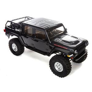 1/10 SCX10 III Jeep JT Gladiator Rock Crawler with Portals RTR, Gray