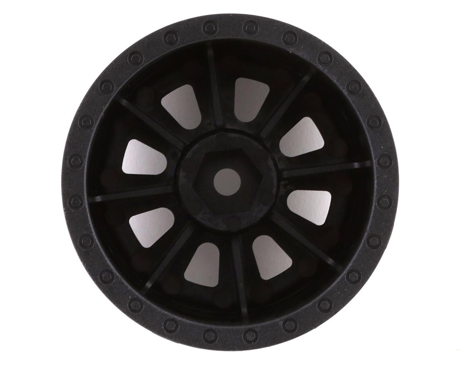 Raceline Monster 2.2" Wheels (Black) (2) w/12mm Hex