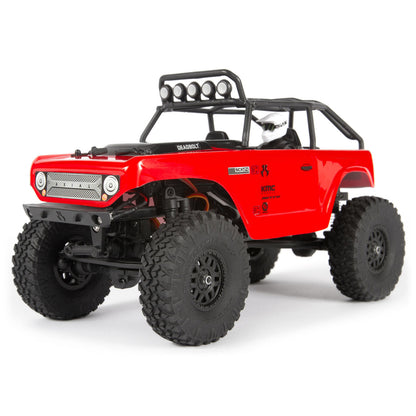 1/24 SCX24 Deadbolt 4WD Rock Crawler Brushed RTR, Red