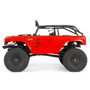 1/24 SCX24 Deadbolt 4WD Rock Crawler Brushed RTR, Red