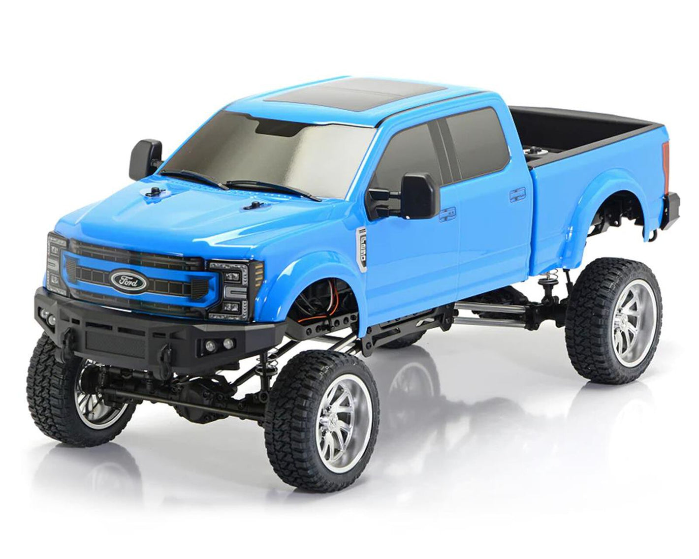 Ford F250 SD KG1 Lift Edition 1/10 RTR Custom Truck (Daytona Blue) w/2.4GHz Radio