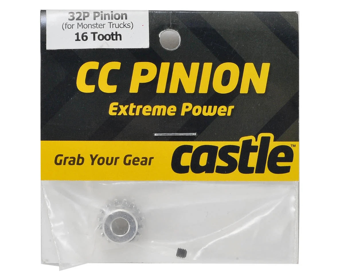 Castle Creations 32P Pinion Gear w/5mm Bore (16T)