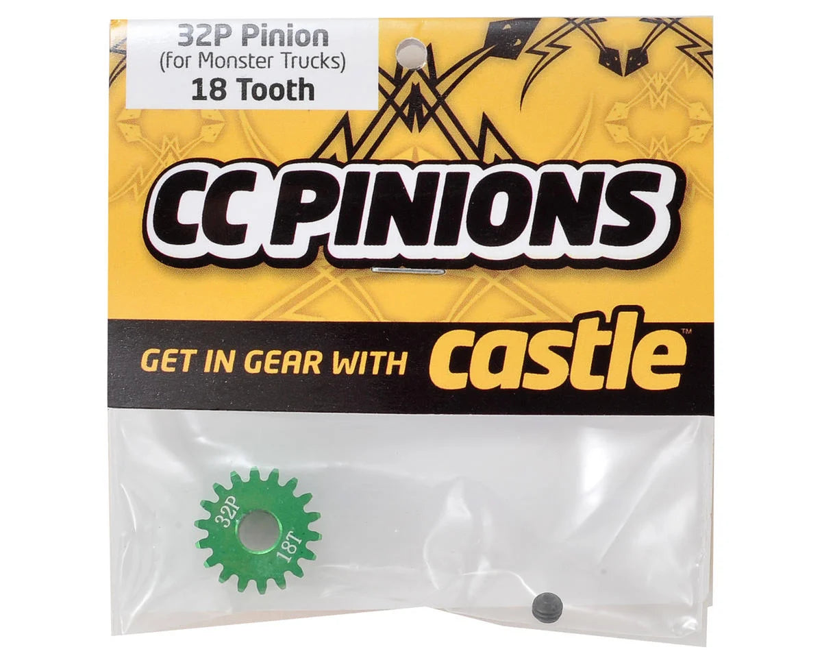 Castle Creations 32P Pinion Gear w/5mm Bore (18T)