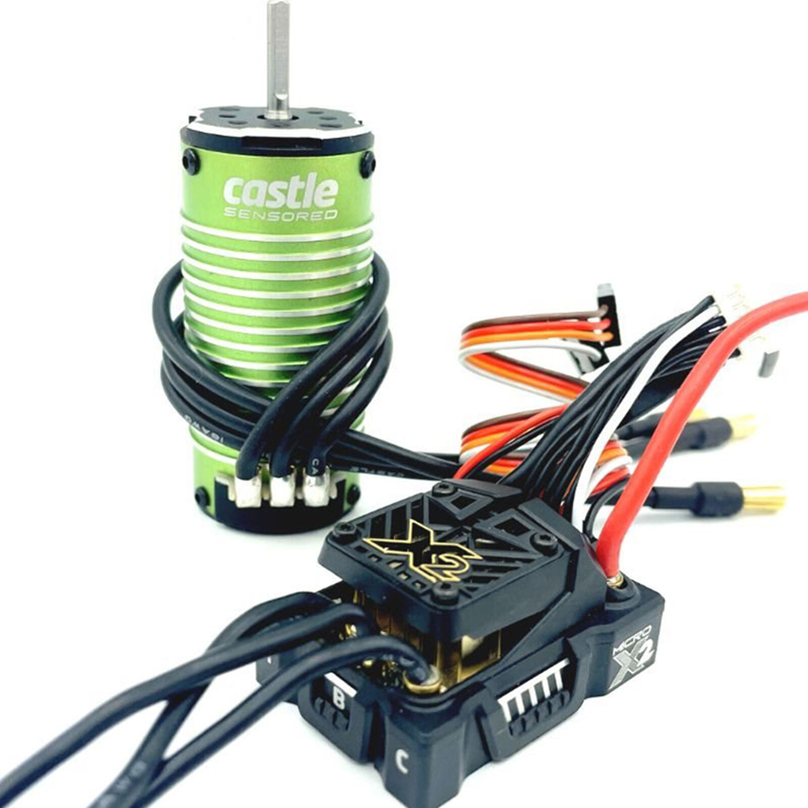 MAMBA MICRO X2,16.8V, WP Sensored ESC & 1010-5600Kv Motor Combo