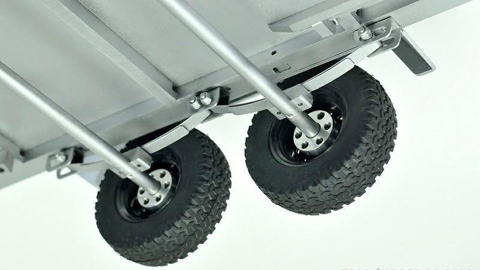 T006 Twin-Axle 1/10 Scale Flatbed Trailer Kit