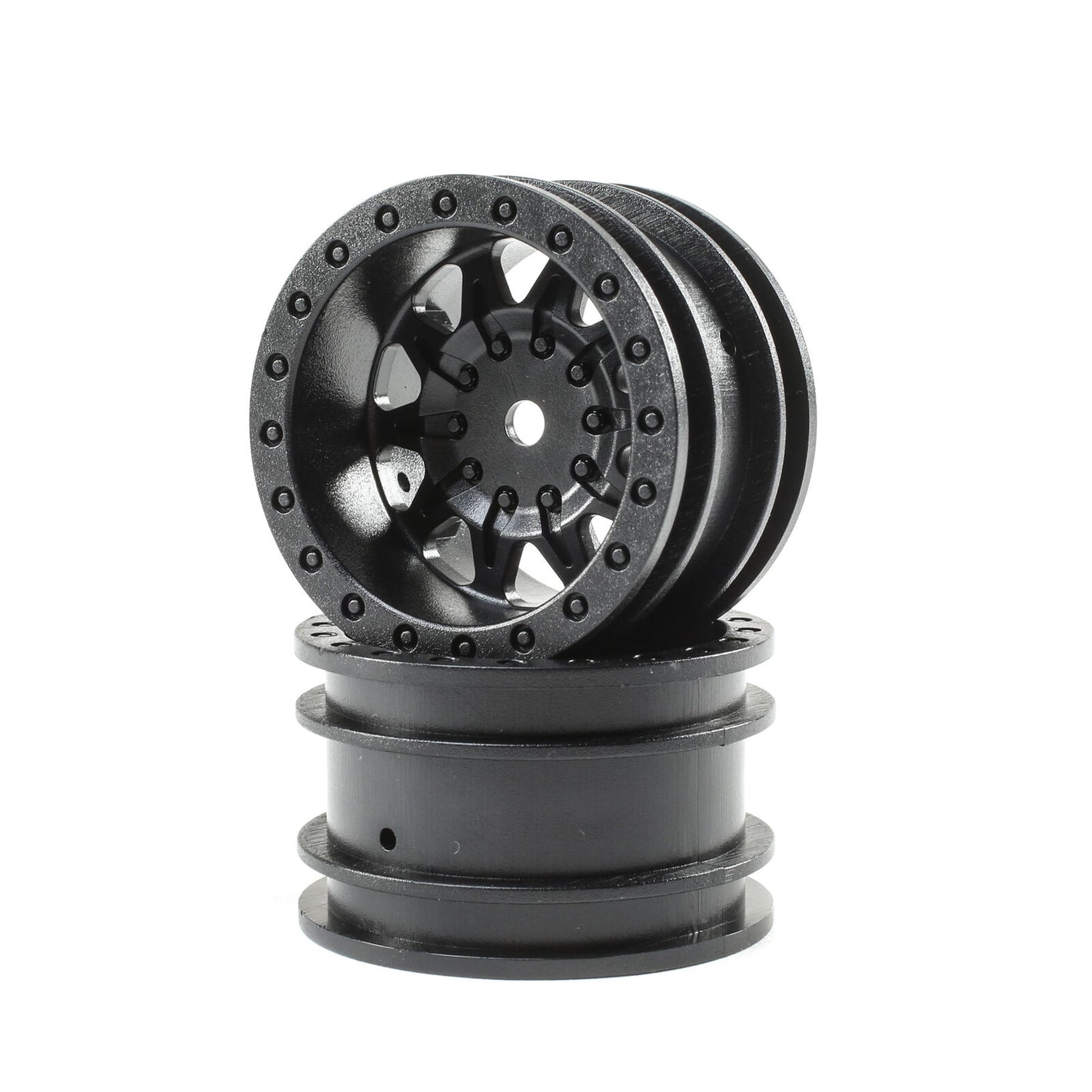 1.55 Wheels, Black (2): Barrage 2.0