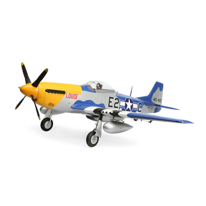 P-51D Mustang 1.5m Smart BNF Basic with AS3X and SAFE Select