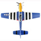 P-51D Mustang 1.5m Smart BNF Basic with AS3X and SAFE Select