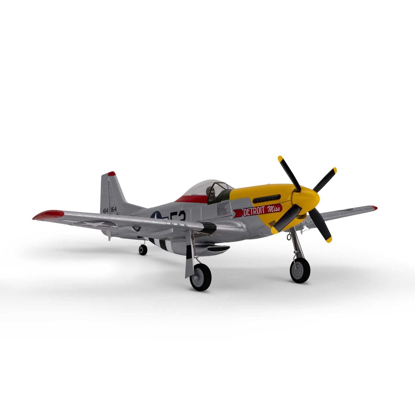 UMX P-51D Mustang “Detroit Miss” BNF Basic with AS3X and SAFE Select