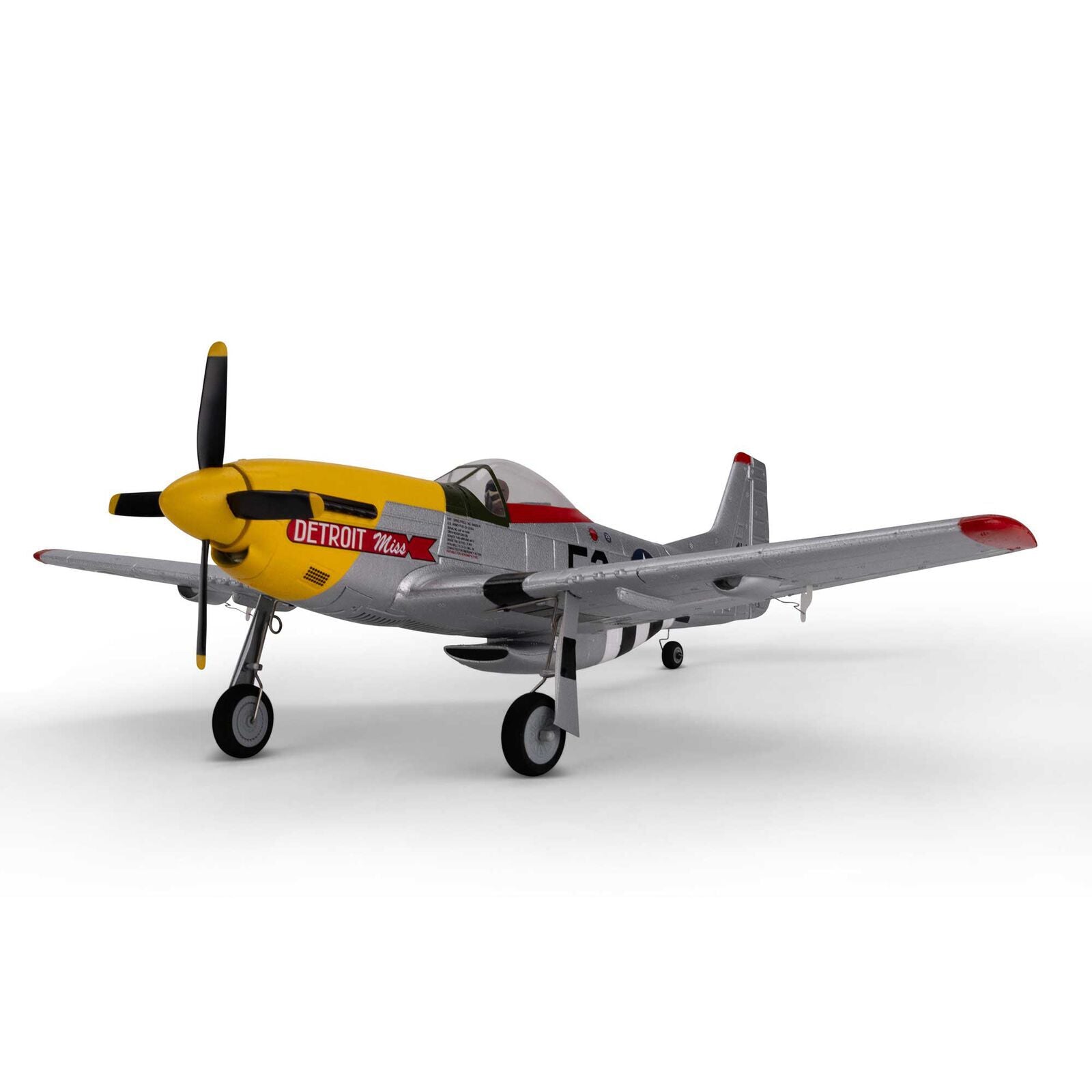 UMX P-51D Mustang “Detroit Miss” BNF Basic with AS3X and SAFE Select