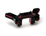 RB7 Aluminum Rear Laydown Bulkhead (Black/Red)