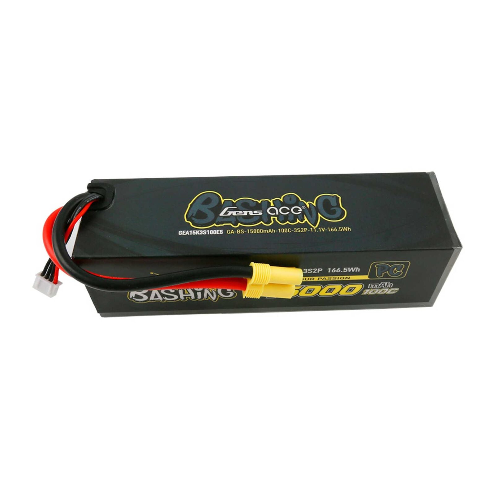 11.1V 15000mAh 3S 100C Lipo: EC5