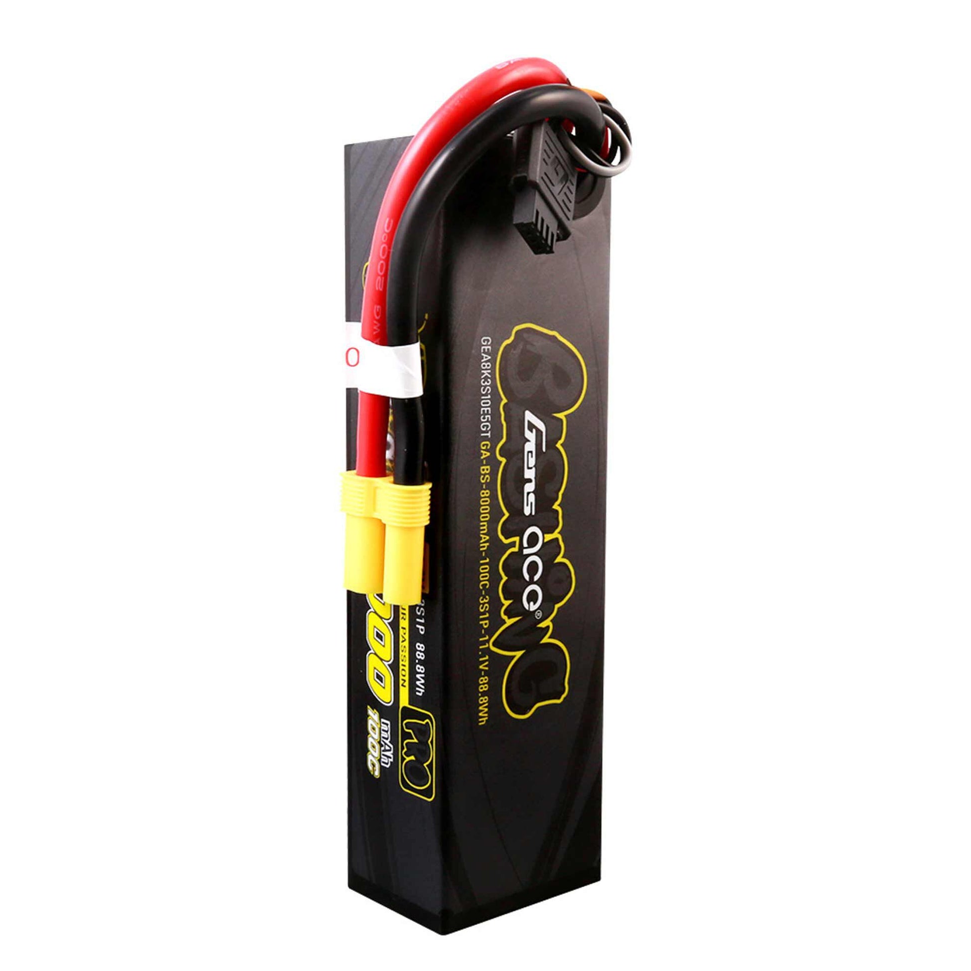 11.1V 8000mAh 3S 100C G-Tech Smart Bashing Hardcase Lipo Battery: EC5