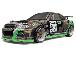 *DISCONTINUED* Micro RS4 Drift Fail Crew Nissan Skyline R34 GT-R RTR Ready To Run w/ Battery & Charger