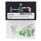 1/10 Aluminum EZ Pulls w/Body Clips (Green) (4)