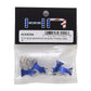 1/10 Aluminum EZ Pulls w/Body Clips (Blue) (4)