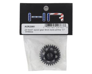 Arrma Limitless Steel Mod1 Light Weight Spool Gear (w/8mm Bore) (29T)