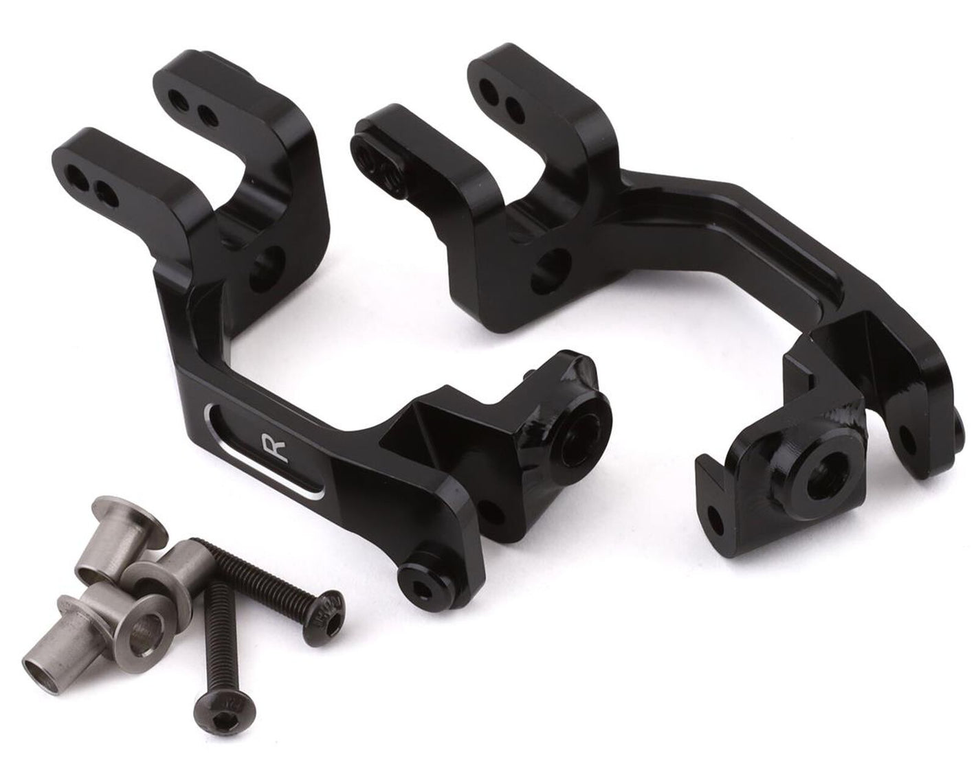 Arrma 4x4 Aluminum Front C-Hubs (Black) (2)