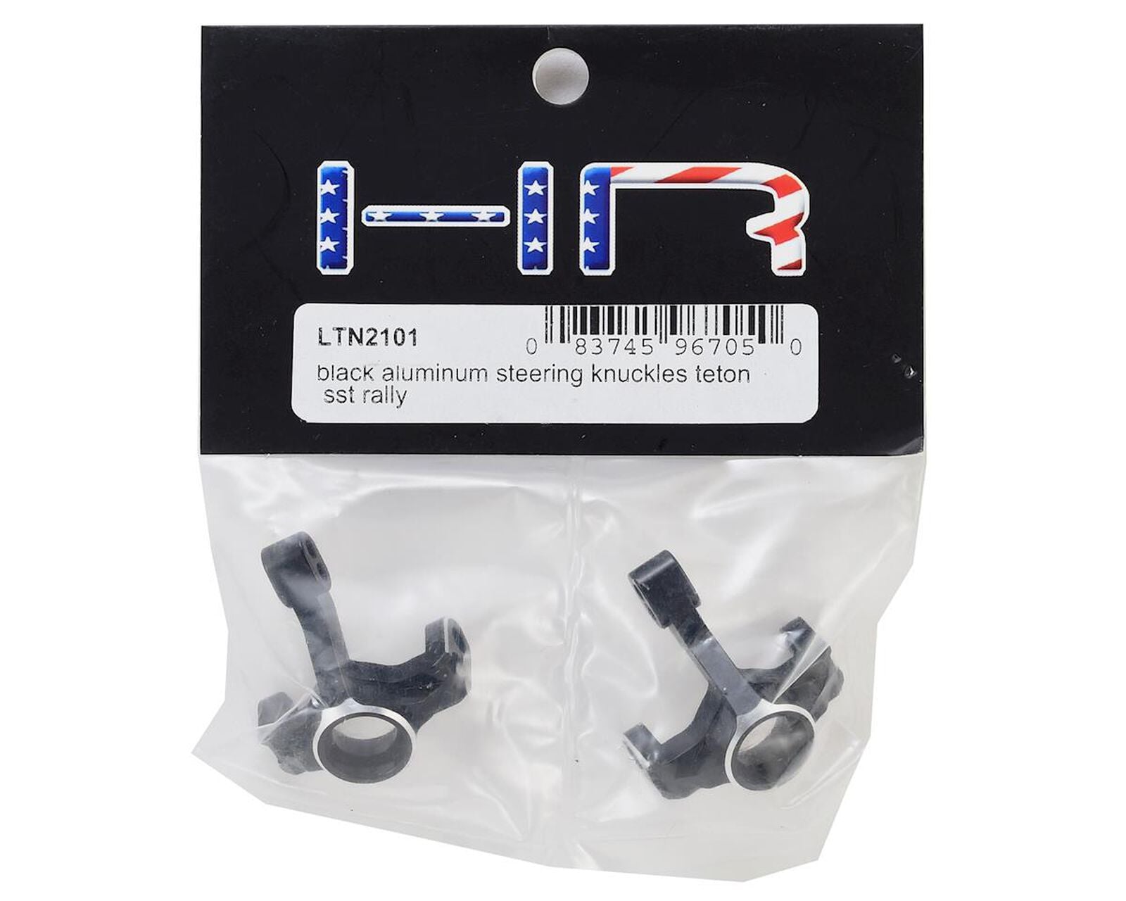 LaTrax Rally Aluminum Steering Knuckle Set (Black)