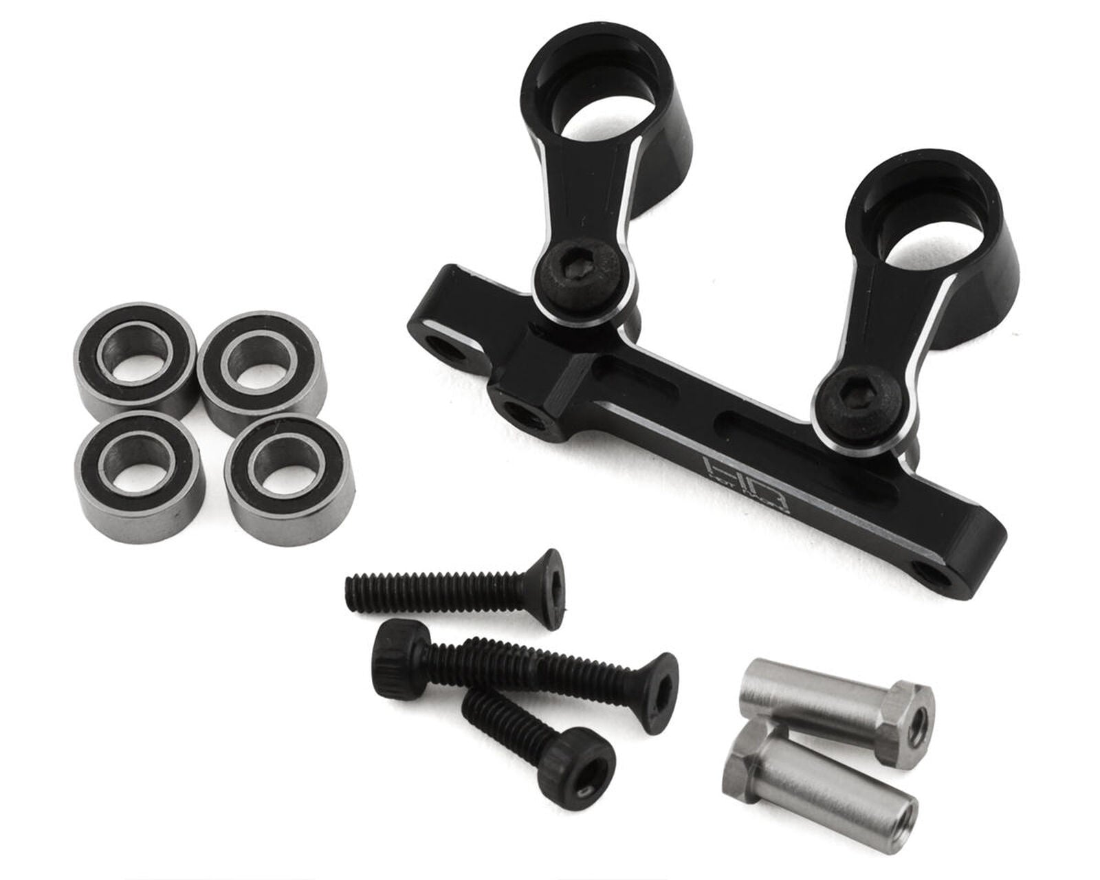 Hot Racing Losi Mini-T 2.0/Mini-B Aluminum Steering Bellcrank (Black)