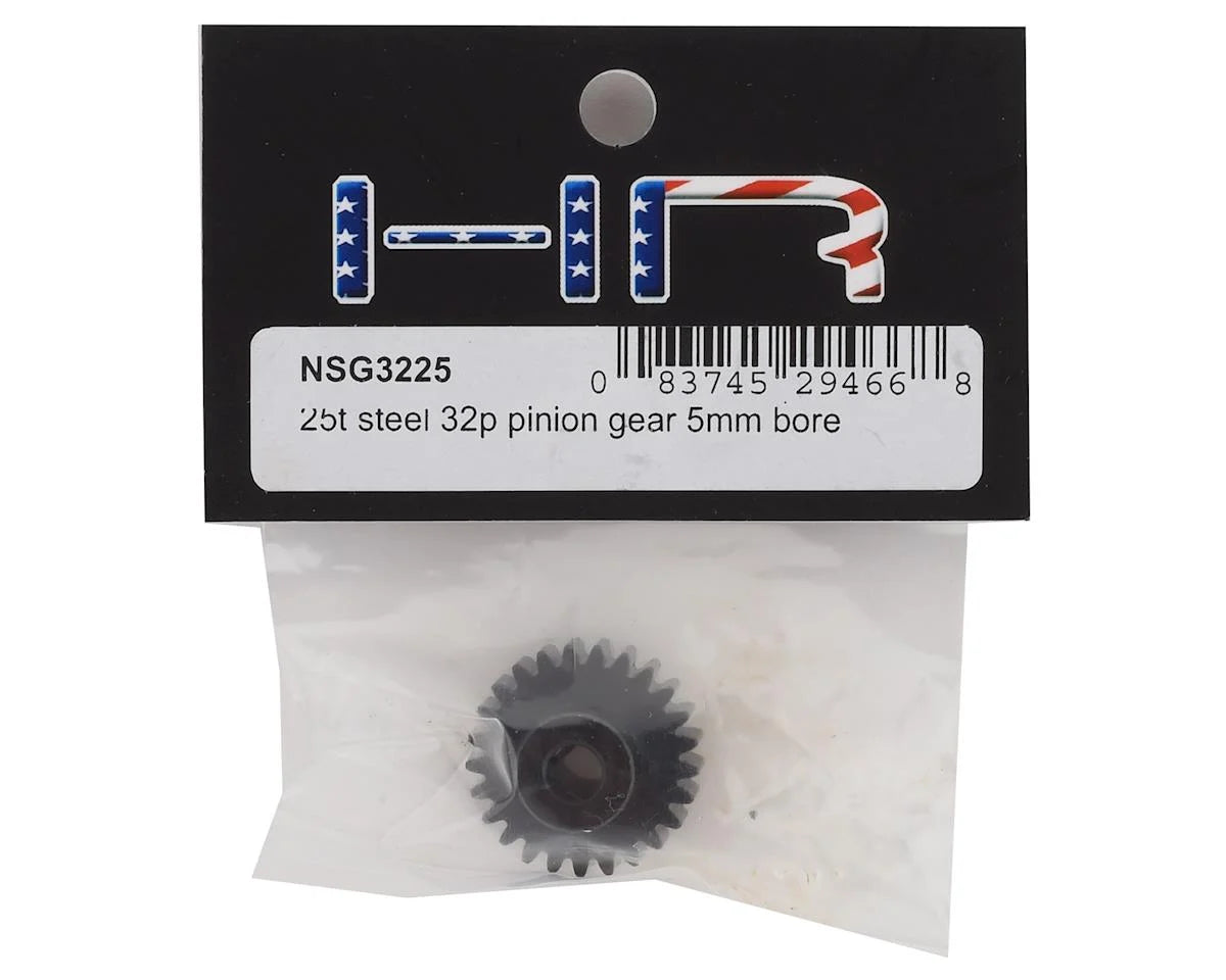 Hot Racing Steel 32P Pinion Gear (5mm Bore) (25T)
