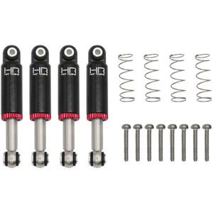 32mm SCX24 Black Internal Spring Air Shocks