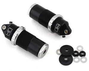 Arrma 4S BLX Aluminum Threaded Front Bleeder Shock Bodies (Black) (2)