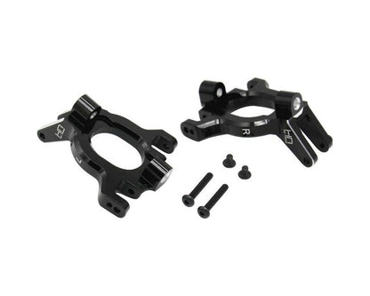 Arrma 4S BLX Aluminum Front C-Hub Caster Blocks (Black) (2)