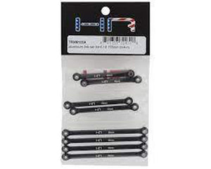 TRX-4M Aluminum Link Set (Black) (155mm )