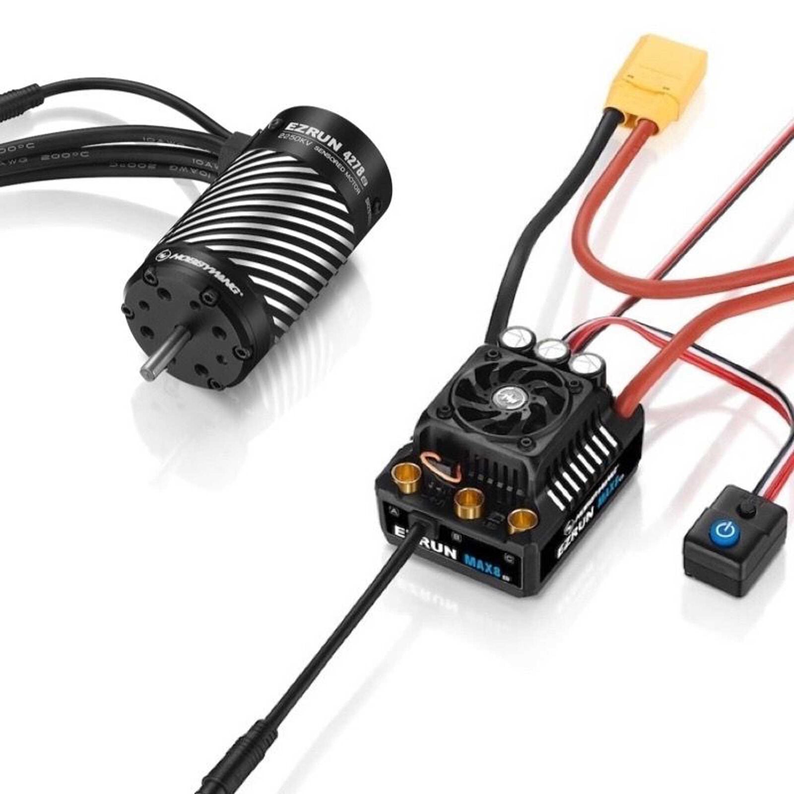 EZRun Max8 G2 Waterproof Brushless ESC/Motor Combo w/XT90 (2250kV)