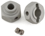 12mm Locking Hex Hub (Silver) (2)