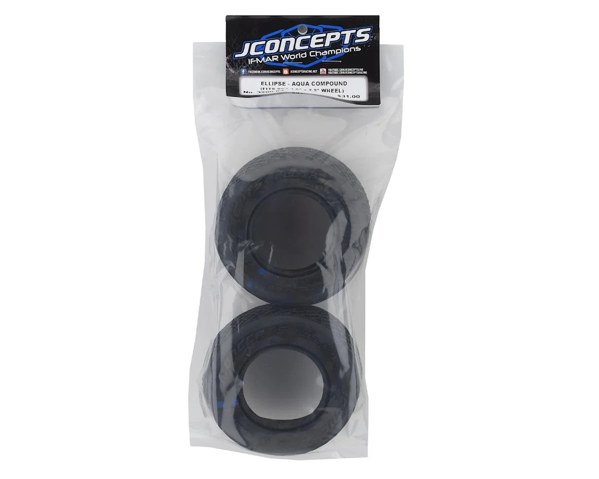 JConcepts Ellipse Short Course Tires (2) (Aqua A2)