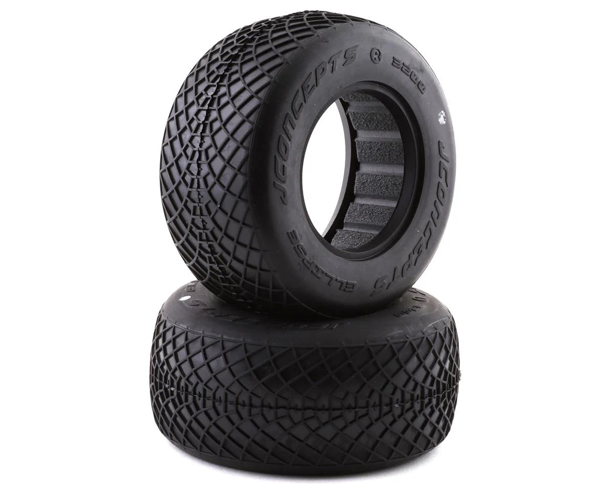 JConcepts Ellipse Short Course Tires (2) (Silver)