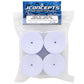 JConcepts 12mm Hex Mono 2.2 Rear Wheels (White) (4) (B7/B6/B74/RB6)