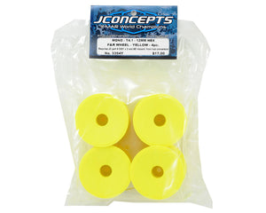 12mm Hex Mono 1/10 Stadium Truck Wheel (4) (T4.1) (Yellow)