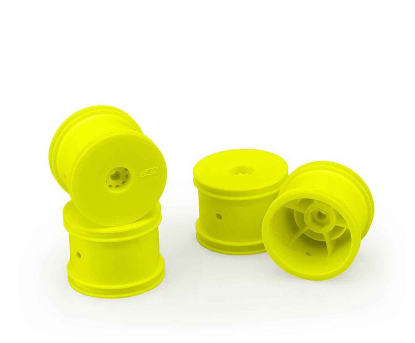 Mono Losi Mini-T 2.0 Wheel, Yellow, 4pc