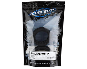 JConcepts Smoothie 2 2.2" 4WD Front Buggy Tires (2) (Silver)