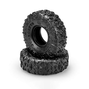 1/10 Megalithic Performance Scaler 1.9? Crawler Tires with Inserts, Green Compound (2)