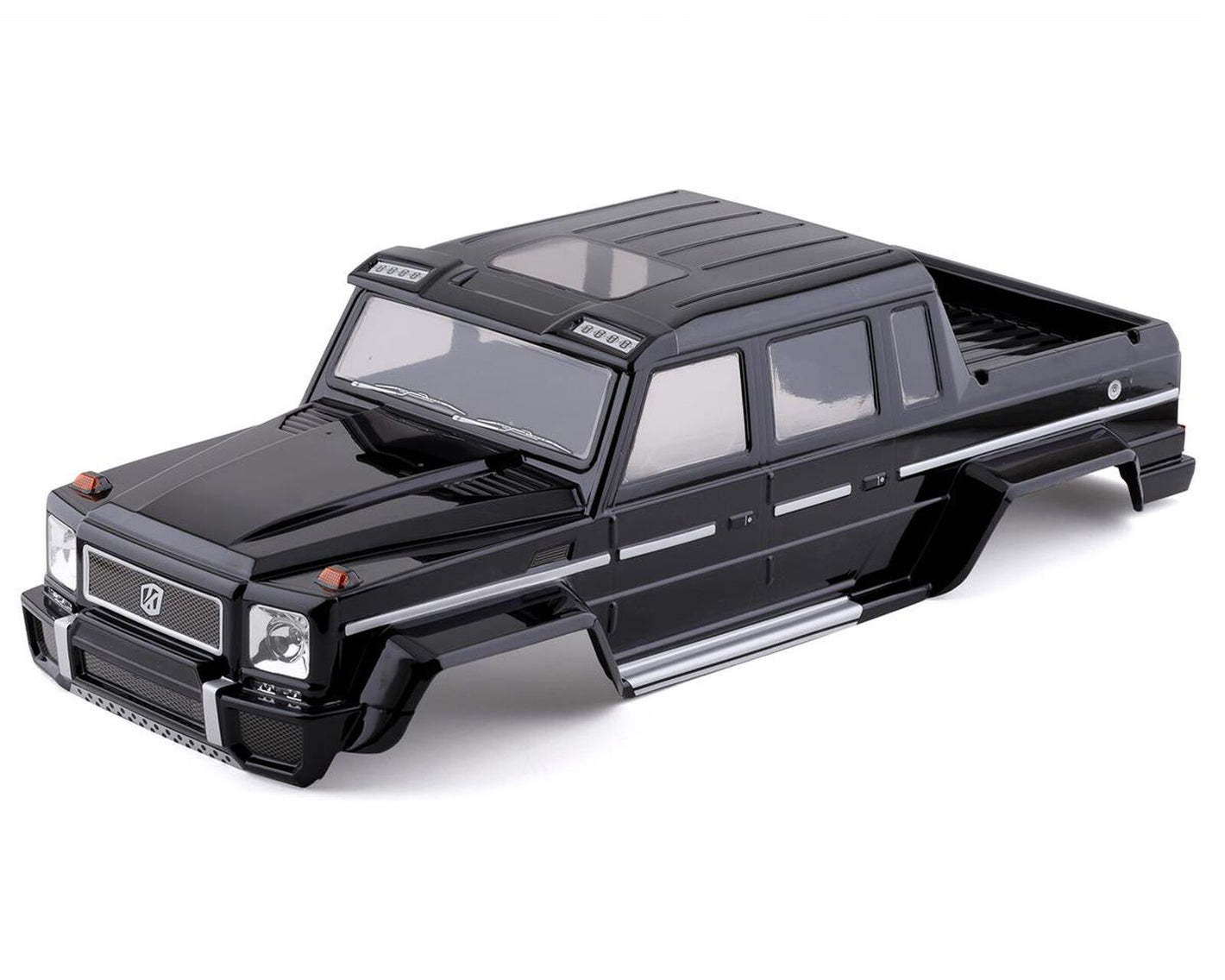 HORRI-BULL Pre-Painted 1/10 Rock Crawler Body (Black) (313mm Wheelbase)