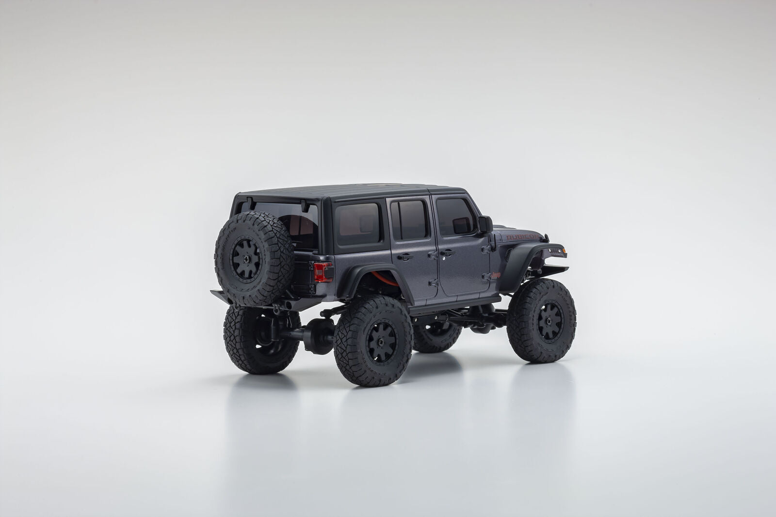 Mini-Z 4x4 Jeep Wrangler Unlimited Rubicon, Granite Crystal Metallic, Readyset