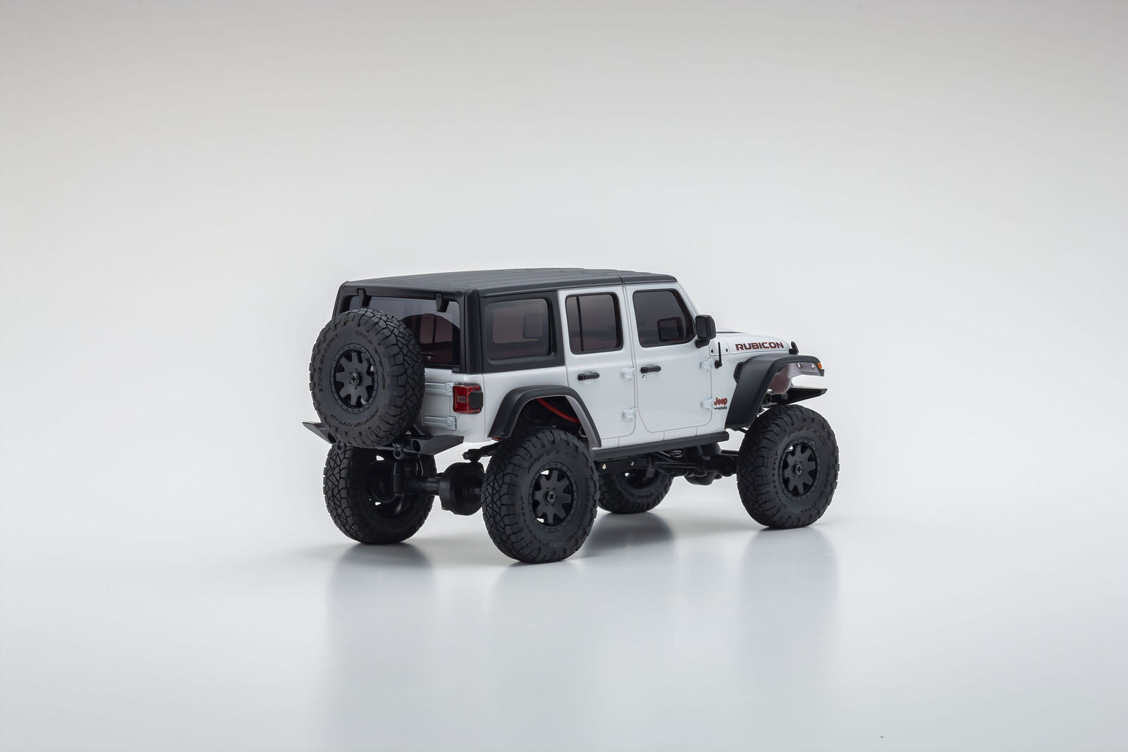 Mini-Z 4x4 Jeep Wrangler Unlimited Rubicon, Bright White, Readyset