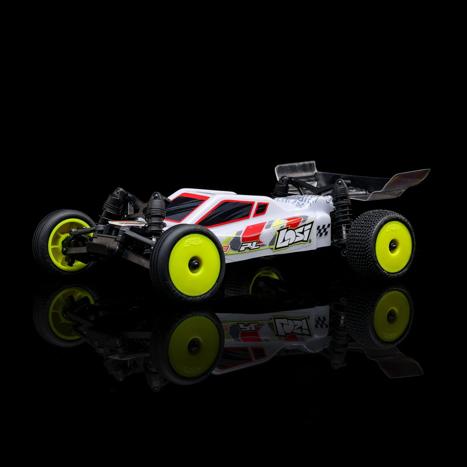 1/24 Micro-B 2WD Buggy RTR, White