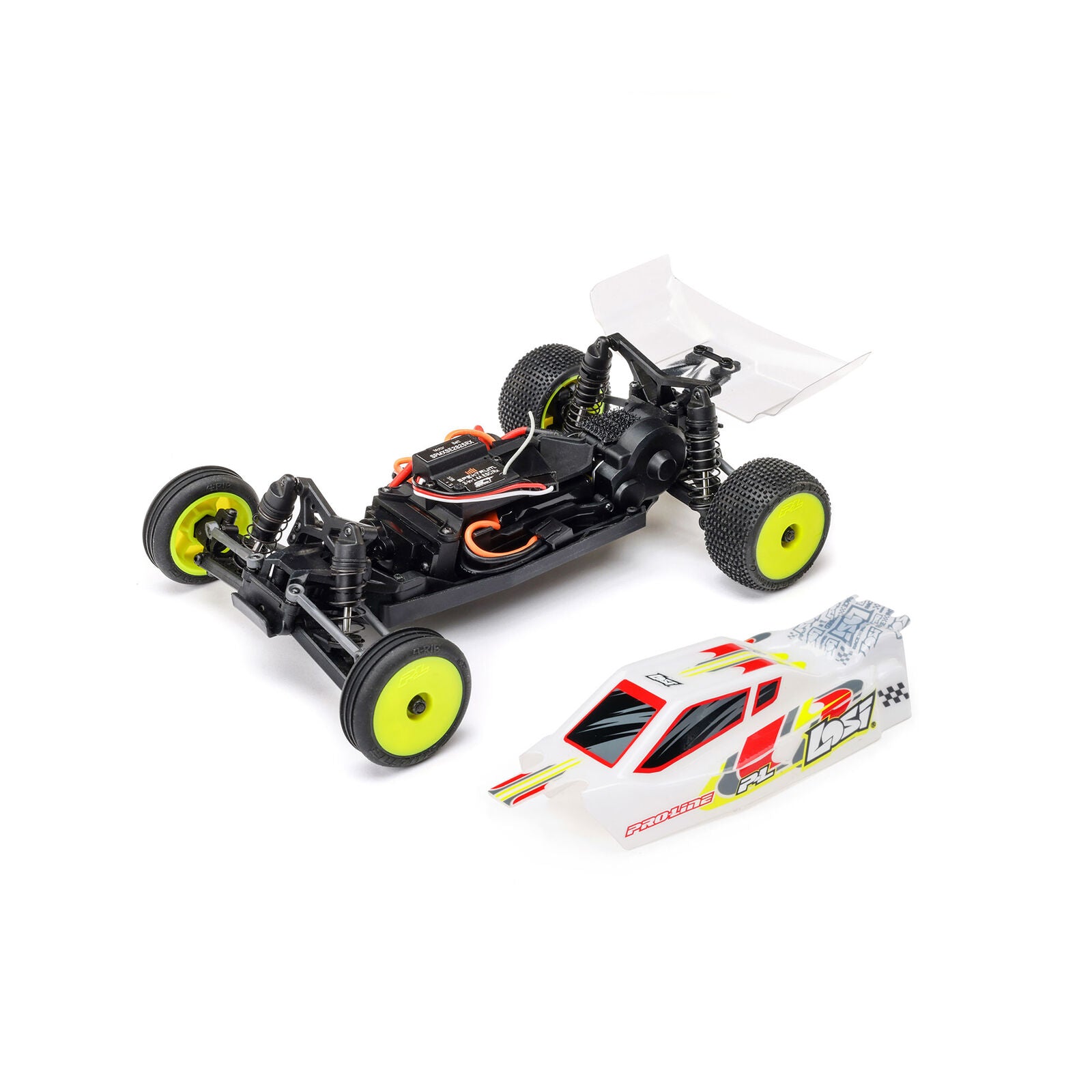 1/24 Micro-B 2WD Buggy RTR, White