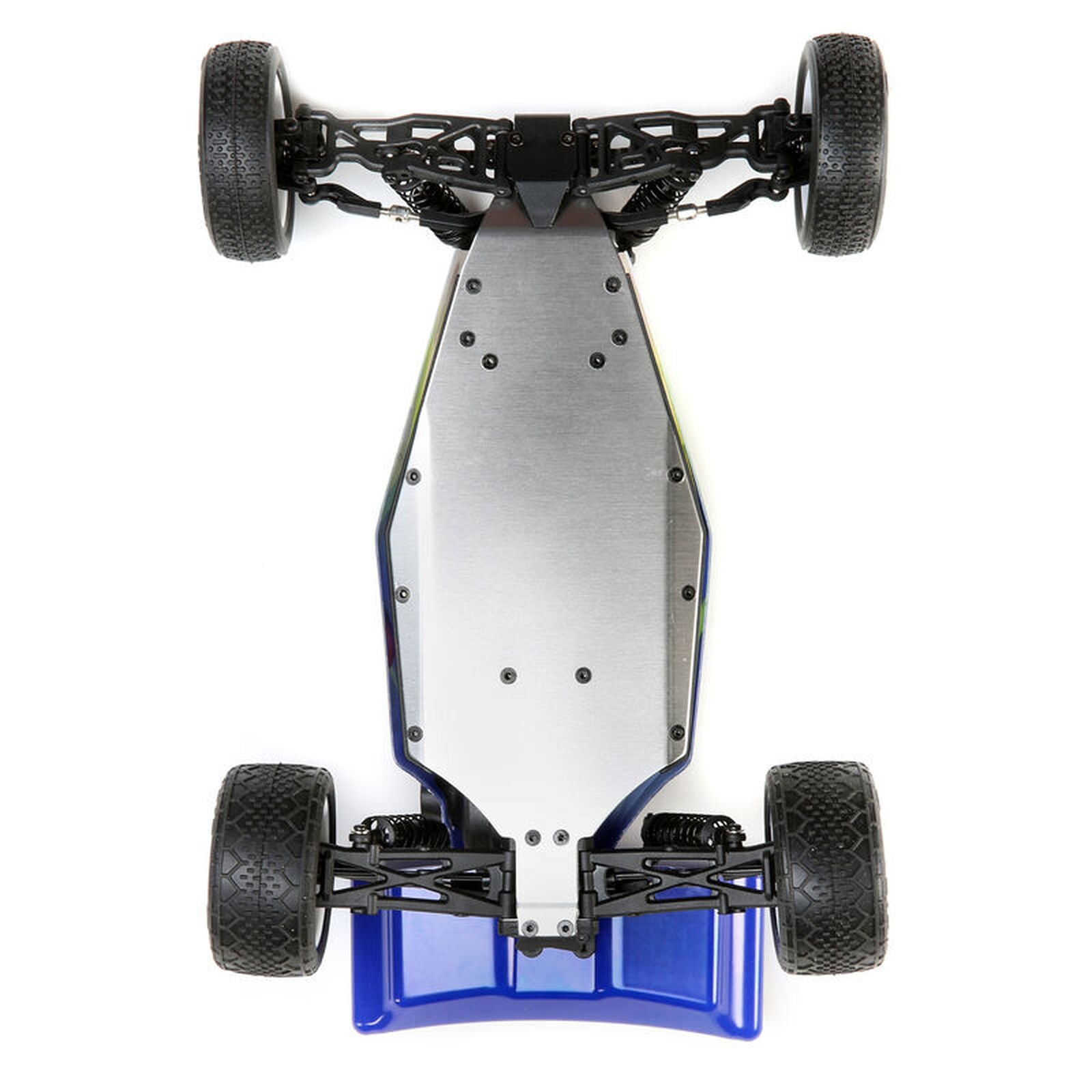 Mini-B, Brushed, RTR: 1/16 2WD Buggy, Blue/White